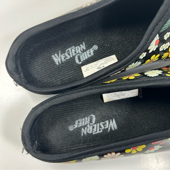Western Chief Petal Party Garden Waterproof Floral Slip-On Clogs Shoes Women’s 8 - Picture 12 of 14